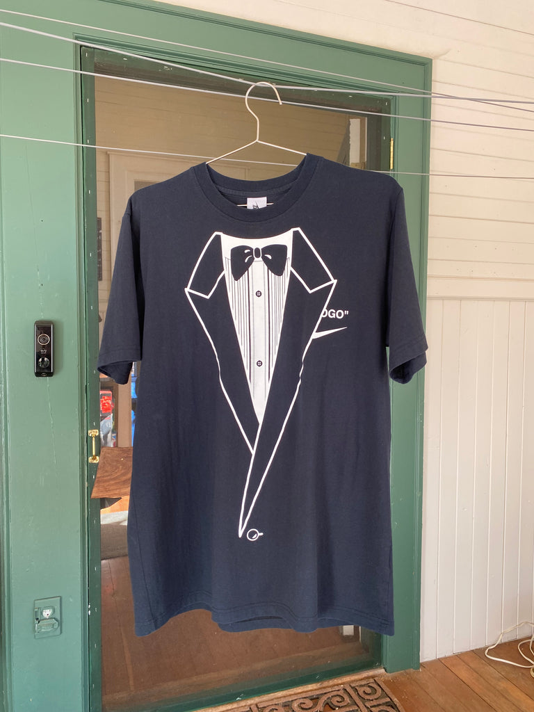Nike x Virgil x Off White ‘Logo’ Tuxedo Eagle T-shirt