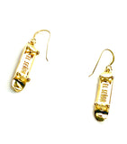 Solid Gold 14k or 10k ‘SB’ Earrings