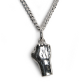 'FTP' Fist .925 Sterling Silver