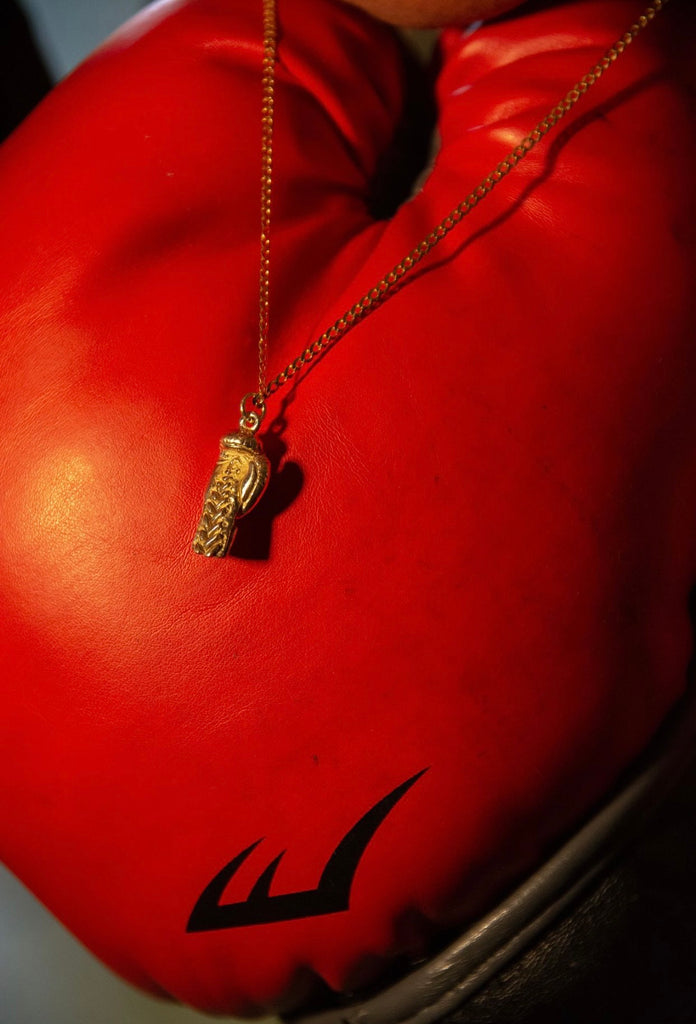 Boxing Glove Pendant By Spencer Fujimoto