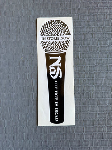 Nas ‘Hip Hop Is Dead’ Album Promo Sticker