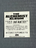 The Alchemist ‘1st Infantry’ Original Promo Sticker