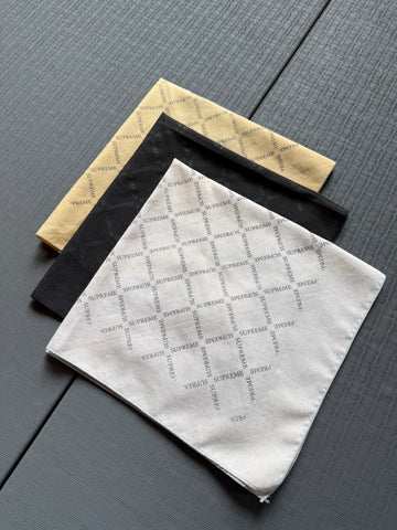 Vintage Supreme Bandana Set 2000s