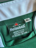 Heineken Beer #10 UEFA Champions League Soccer/football Jersey Sz. XL Shirt