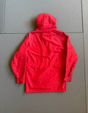 VTG 80s Woolrich Jacket Mens Small Red Plaid Wool Lined Parka Outdoors Coat