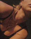 'Skateboard' pendant - 14K Solid Gold
