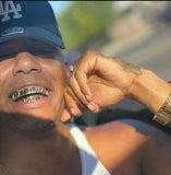 'Grillz'  14k Solid Gold Custom Fit