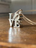 LOVE Pendant .925, or 14k