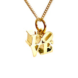 LOVE Pendant .925, or 14k