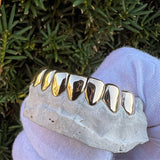 'Grillz'  14k Solid Gold Custom Fit