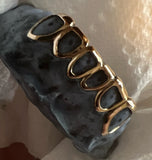 'Grillz'  14k Solid Gold Custom Fit