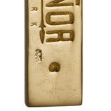 'Parking Block' pendant - 10K Solid Gold
