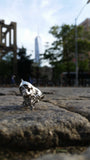 'Skull And Sword' ring - .925 Sterling Silver