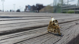 'Skull And Sword' ring - Gold plated