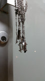 'Stevie Williams' rosary - Rhodium plated