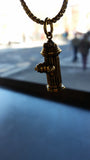 DGK x El Senor 'Fire Hydrant' pendant - Gold plated