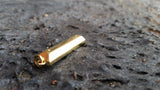 'Parking Block' pendant - Gold plated