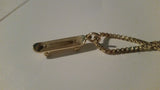 'Skateboard' pendant - Gold plated