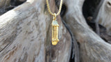 'Skateboard' pendant - Gold plated