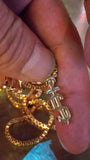 'S-Cross' Pendant - Gold Plated