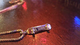 'Skateboard' pendant - Gold plated