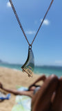 'Surf Fin' Pendant - .925 Sterling Silver
