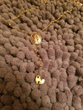 'Wu' rosary - Gold plated