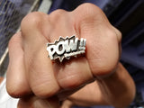 'POW!!' ring - .925 Sterling Silver
