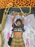 'Skateboard' pendant - Gold plated