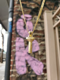 'South Bank Pillar' 14k Solid Gold