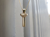 'South Bank Pillar' 14k Solid Gold