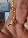 'Shaka' Pendant gold plated