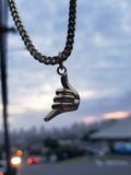'Shaka' Pendant 14k Solid Gold