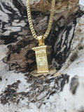 Pier 7 'Destination Block' 14k Solid Gold