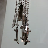 'Stevie Williams' rosary - Rhodium plated