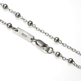 'Stevie Williams' rosary - Rhodium plated
