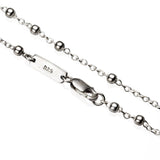 'Stevie Williams' rosary - .925 Sterling Silver