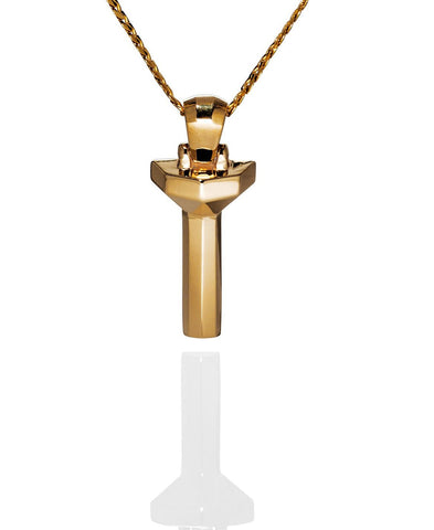 'South Bank Pillar' 14k Solid Gold