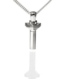'South Bank Pillar' Rhodium Plated