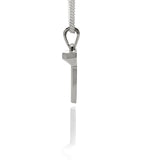 'South Bank Pillar' Rhodium Plated