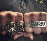 Yelawolf 'Catfish Billy' ring .925 Sterling Silver