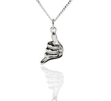 'Shaka' Pendant .925 sterling silver