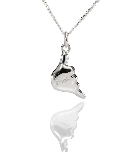 'Shaka' Pendant .925 sterling silver