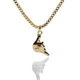 'Shaka' Pendant gold plated
