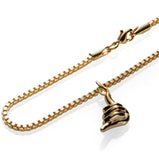 'Shaka' Pendant gold plated