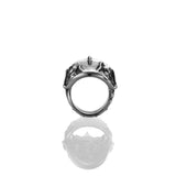 Yelawolf 'Catfish Billy' ring - Rhodium Plated