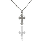 'Micro' Flat Crucifix .925 sterling silver