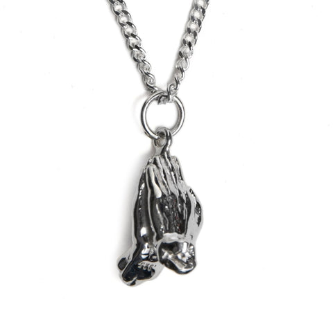 'Praying Hands' .925 Sterling Silver