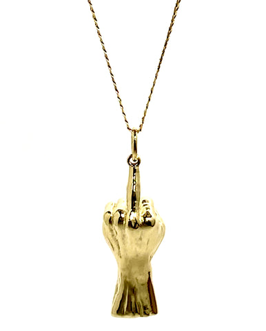 ‘The Finger’ 10k Solid Gold