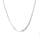 .925 Sterling Silver 4.5mm 24in Sterling Silver Cuban/Curb Chain